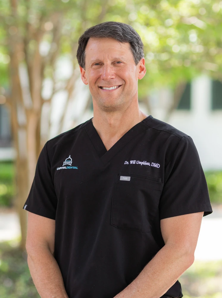 Dr. William Umphlett, dentist at Capital Dental Inc in Jackson, MS.